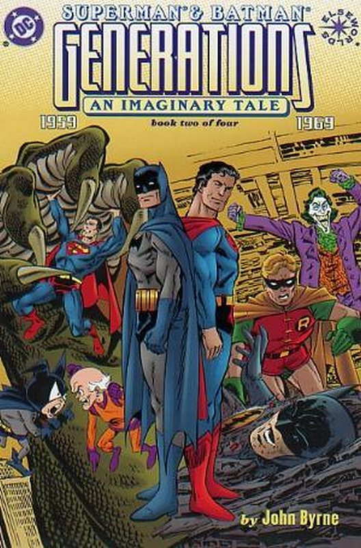 Cover of Superman & Batman: Generations (1998 Ltd) #2. One of 250,000 Vintage American Comics on sale from Krypton!
