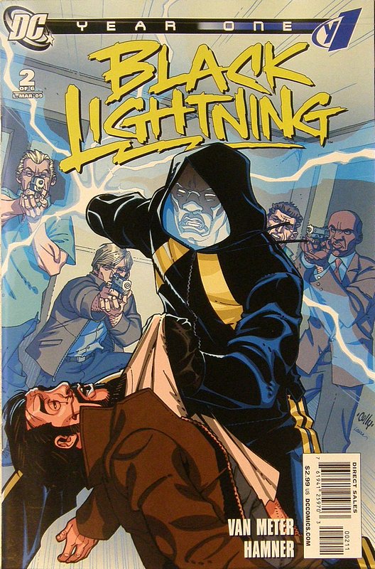 Cover of Black Lightning: Year One (2009 Ltd) #2. One of 250,000 Vintage American Comics on sale from Krypton!