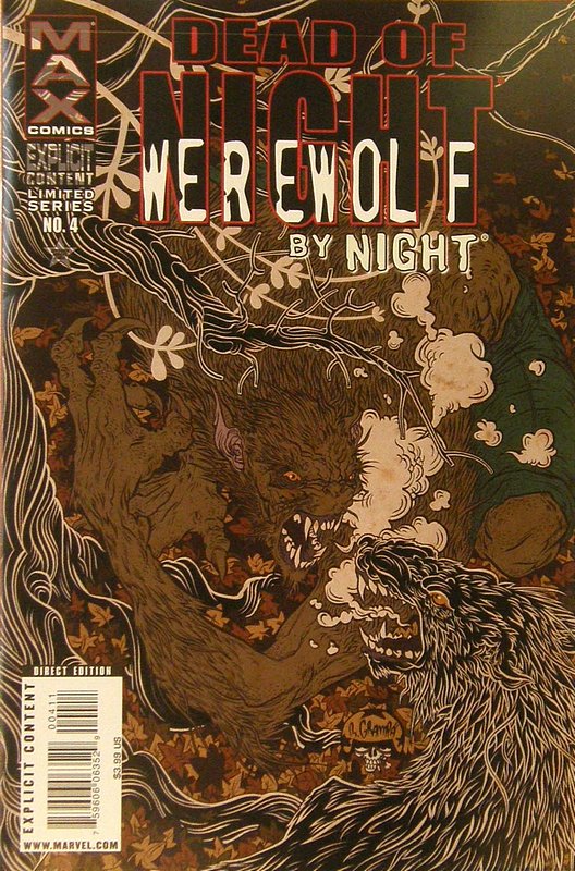 Cover of Dead of Night: Werewolf by Night (2009 Ltd) #4. One of 250,000 Vintage American Comics on sale from Krypton!