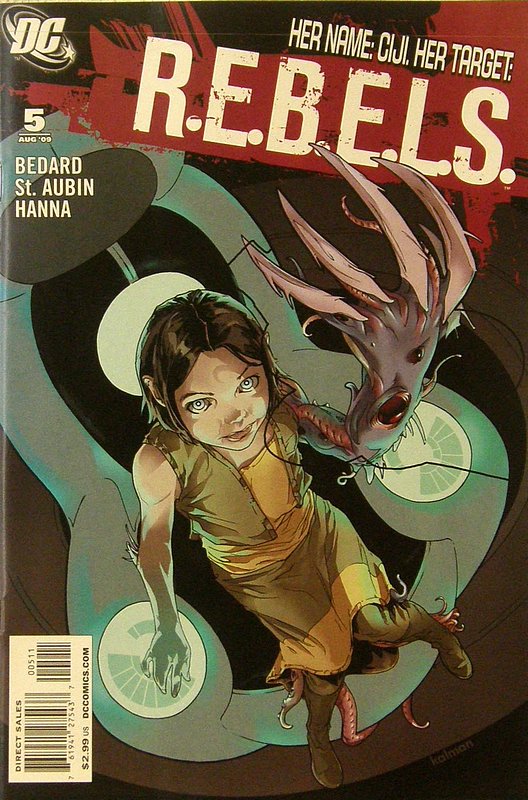 Cover of REBELS (Vol 1) #5. One of 250,000 Vintage American Comics on sale from Krypton!