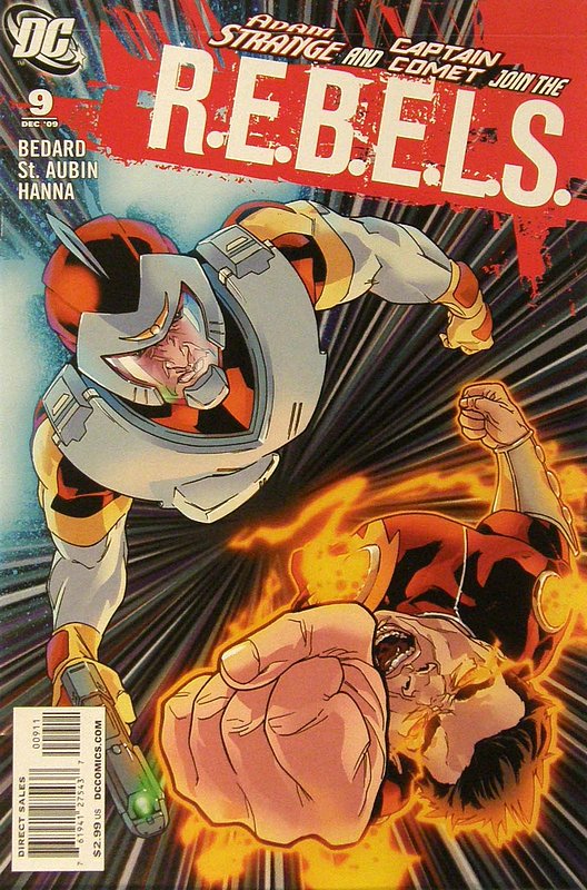Cover of REBELS (Vol 1) #9. One of 250,000 Vintage American Comics on sale from Krypton!