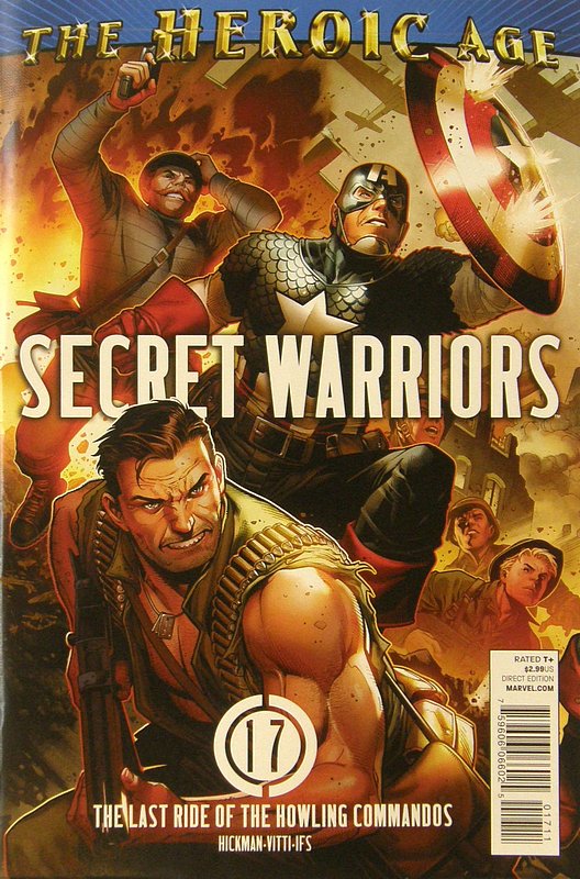 Cover of Secret Warriors (Vol 1) #17. One of 250,000 Vintage American Comics on sale from Krypton!