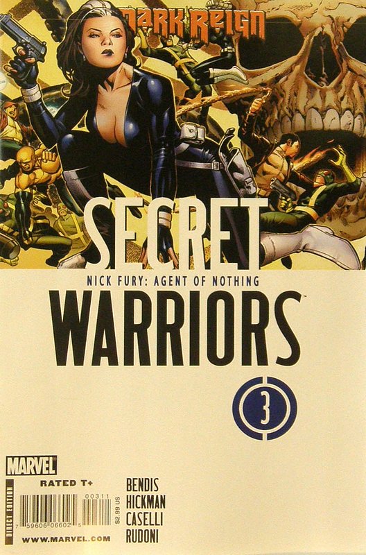 Cover of Secret Warriors (Vol 1) #3. One of 250,000 Vintage American Comics on sale from Krypton!