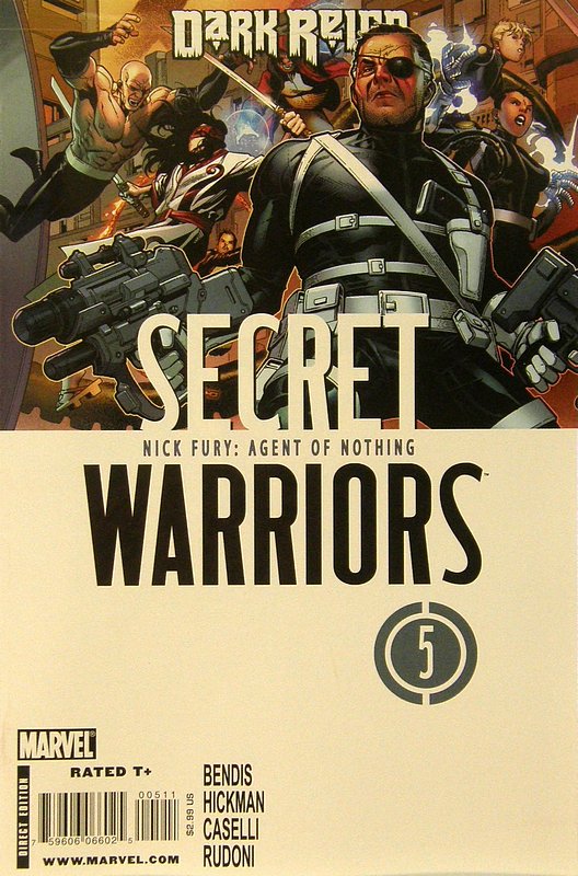 Cover of Secret Warriors (Vol 1) #5. One of 250,000 Vintage American Comics on sale from Krypton!