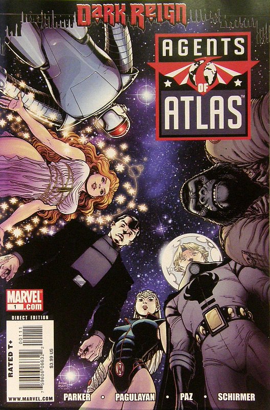 Cover of Agents of Atlas (Vol 1) #1. One of 250,000 Vintage American Comics on sale from Krypton!
