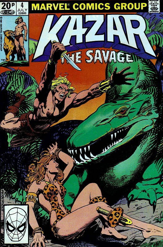 Cover of Ka-Zar (Vol 3) The Savage #4. One of 250,000 Vintage American Comics on sale from Krypton!