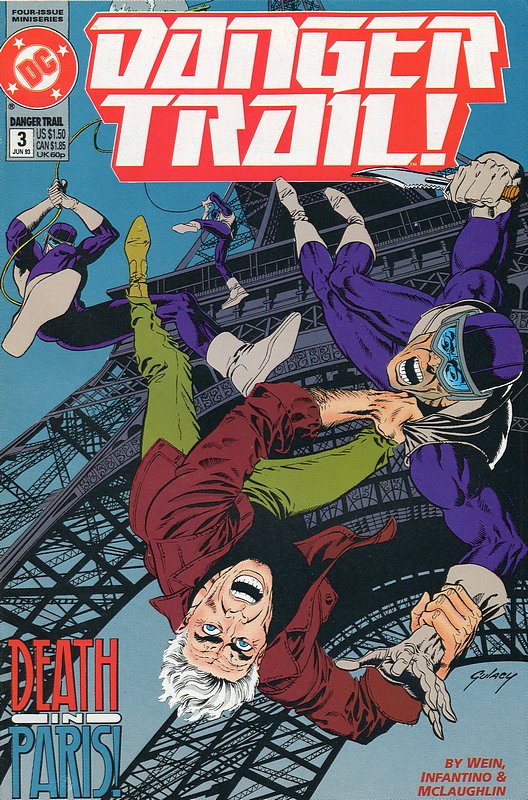 Cover of Danger Trail! (1993 Ltd) #3. One of 250,000 Vintage American Comics on sale from Krypton!