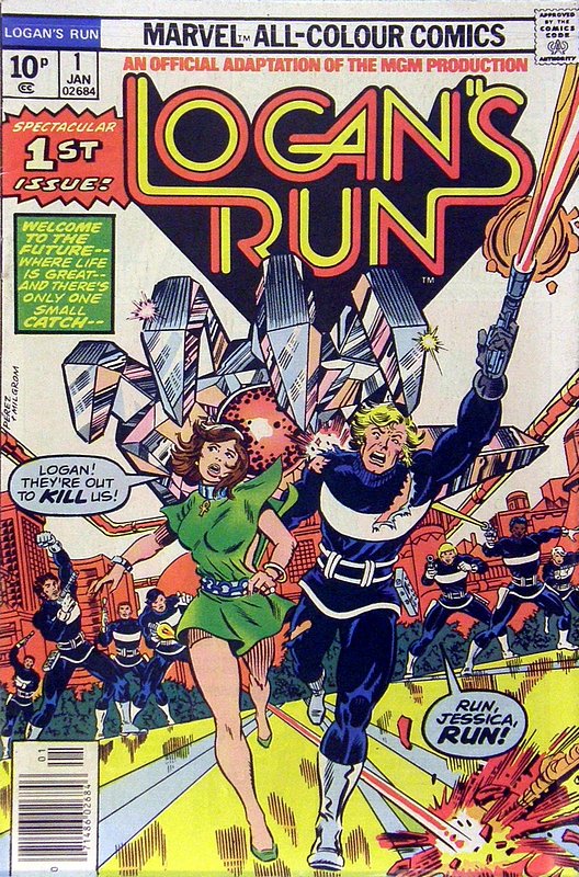 Cover of Logans Run (Vol 1) #1. One of 250,000 Vintage American Comics on sale from Krypton!
