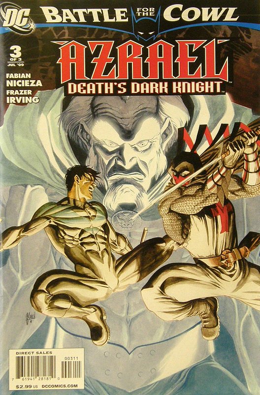 Cover of Azrael: Deaths Dark Knight (2009 Ltd) #3. One of 250,000 Vintage American Comics on sale from Krypton!