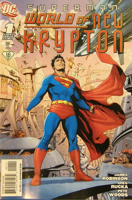 Cover of Superman: World of New Krypton (2009 Ltd) #1. One of 250,000 Vintage American Comics on sale from Krypton!
