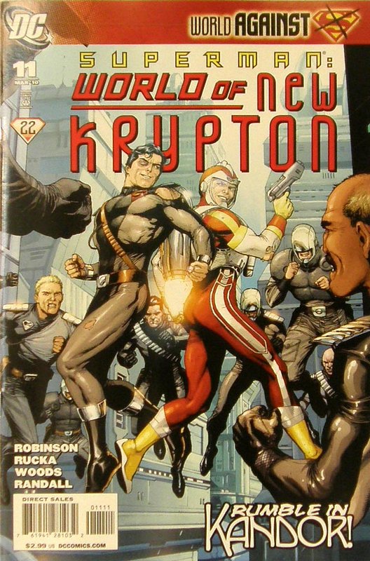Cover of Superman: World of New Krypton (2009 Ltd) #11. One of 250,000 Vintage American Comics on sale from Krypton!