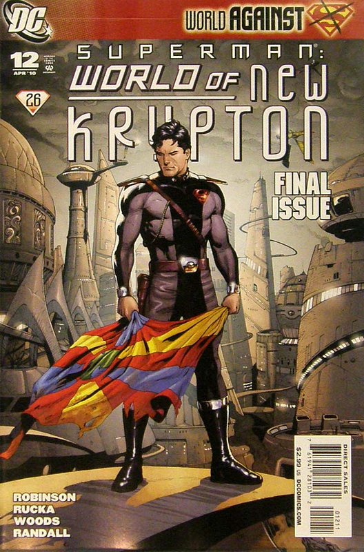 Cover of Superman: World of New Krypton (2009 Ltd) #12. One of 250,000 Vintage American Comics on sale from Krypton!