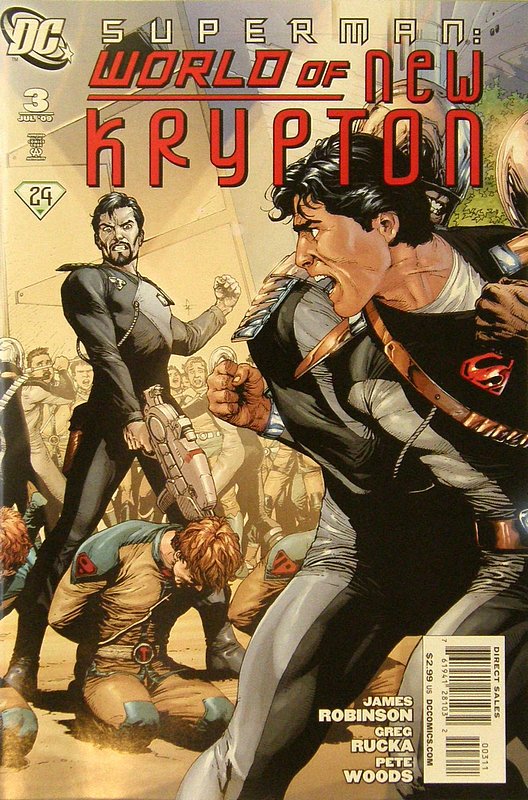 Cover of Superman: World of New Krypton (2009 Ltd) #3. One of 250,000 Vintage American Comics on sale from Krypton!