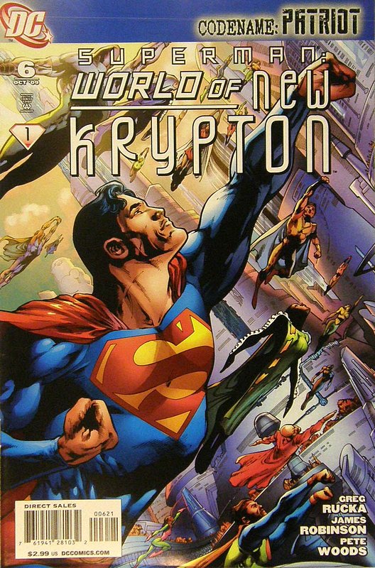 Cover of Superman: World of New Krypton (2009 Ltd) #6. One of 250,000 Vintage American Comics on sale from Krypton!