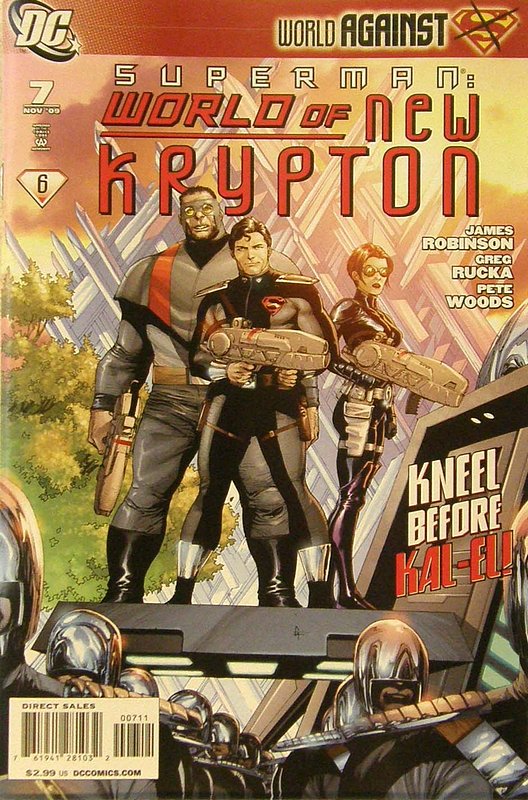 Cover of Superman: World of New Krypton (2009 Ltd) #7. One of 250,000 Vintage American Comics on sale from Krypton!