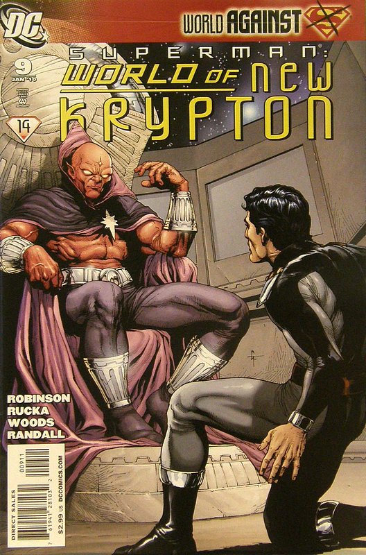Cover of Superman: World of New Krypton (2009 Ltd) #9. One of 250,000 Vintage American Comics on sale from Krypton!