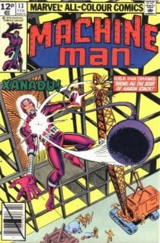 Cover of Machine Man (Vol 1) #13. One of 250,000 Vintage American Comics on sale from Krypton!
