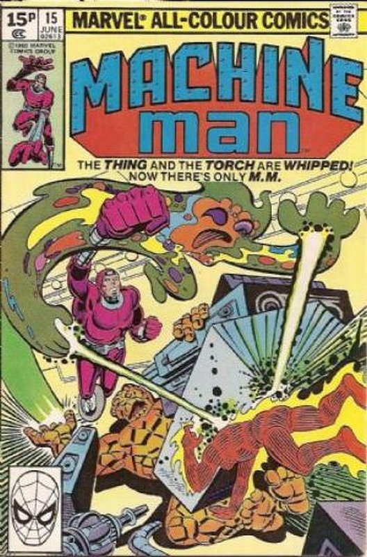 Cover of Machine Man (Vol 1) #15. One of 250,000 Vintage American Comics on sale from Krypton!