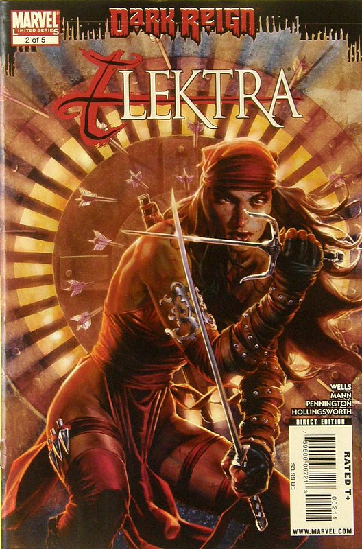 Cover of Dark Reign: Elektra (2009 Ltd) #2. One of 250,000 Vintage American Comics on sale from Krypton!