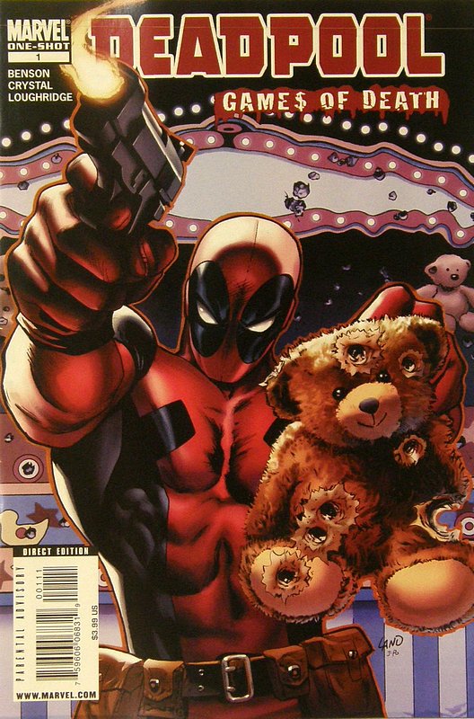 Cover of Deadpool: Games of Death #1. One of 250,000 Vintage American Comics on sale from Krypton!