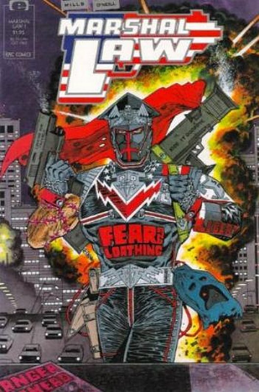 Cover of Marshal Law (Vol 1) #1. One of 250,000 Vintage American Comics on sale from Krypton!