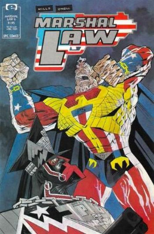 Cover of Marshal Law (Vol 1) #6. One of 250,000 Vintage American Comics on sale from Krypton!