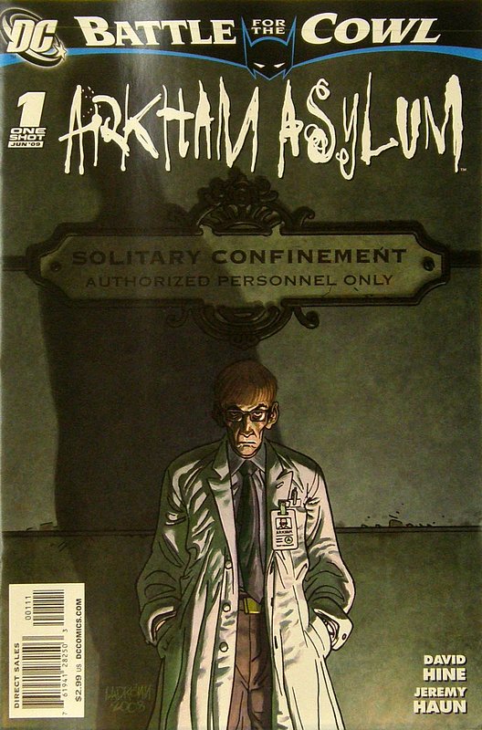 Cover of Batman: Battle for the Cowl - Arkham Asylum #1. One of 250,000 Vintage American Comics on sale from Krypton!