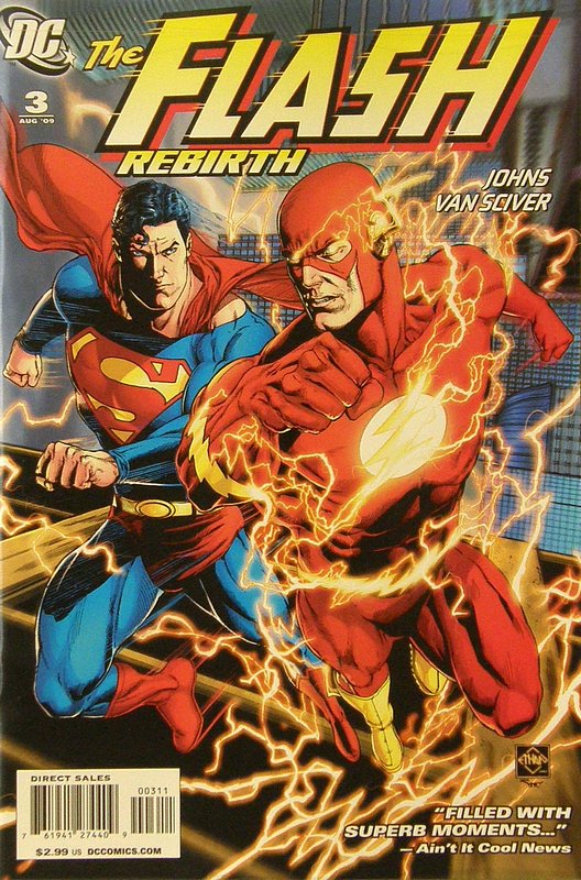 Cover of Flash: Rebirth (2009 Ltd) #3. One of 250,000 Vintage American Comics on sale from Krypton!