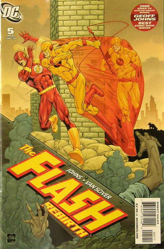 Cover of Flash: Rebirth (2009 Ltd) #5. One of 250,000 Vintage American Comics on sale from Krypton!