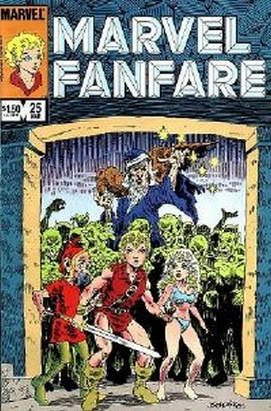 Cover of Marvel Fanfare (Vol 1) #25. One of 250,000 Vintage American Comics on sale from Krypton!