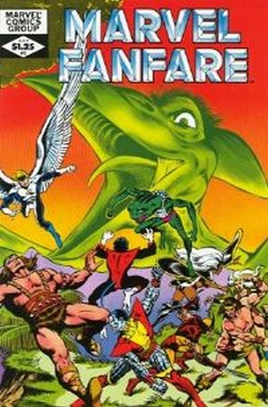 Cover of Marvel Fanfare (Vol 1) #3. One of 250,000 Vintage American Comics on sale from Krypton!