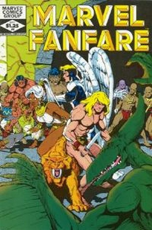 Cover of Marvel Fanfare (Vol 1) #4. One of 250,000 Vintage American Comics on sale from Krypton!