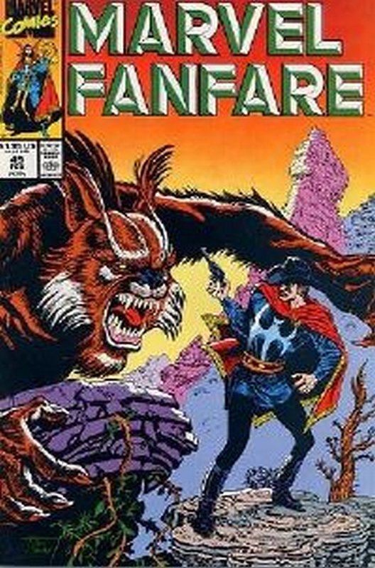 Cover of Marvel Fanfare (Vol 1) #49. One of 250,000 Vintage American Comics on sale from Krypton!