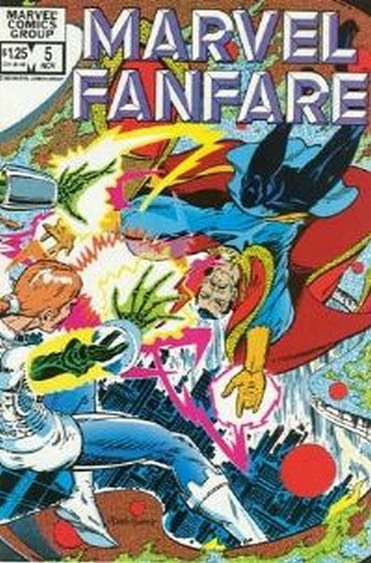 Cover of Marvel Fanfare (Vol 1) #5. One of 250,000 Vintage American Comics on sale from Krypton!