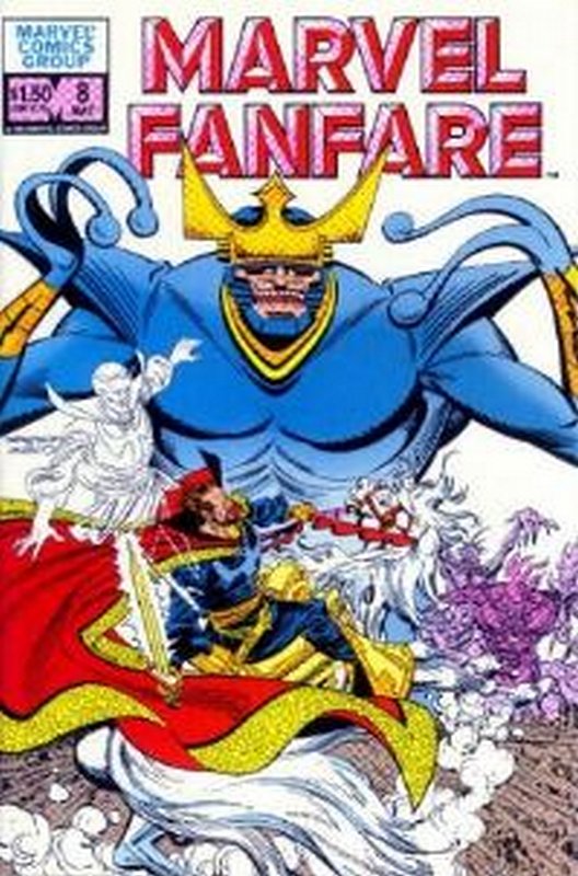 Cover of Marvel Fanfare (Vol 1) #8. One of 250,000 Vintage American Comics on sale from Krypton!
