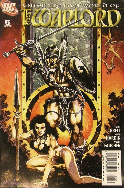 Cover of Warlord (Vol 3) #5. One of 250,000 Vintage American Comics on sale from Krypton!