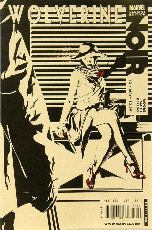 Cover of Wolverine: Noir (2009 Ltd) #2. One of 250,000 Vintage American Comics on sale from Krypton!
