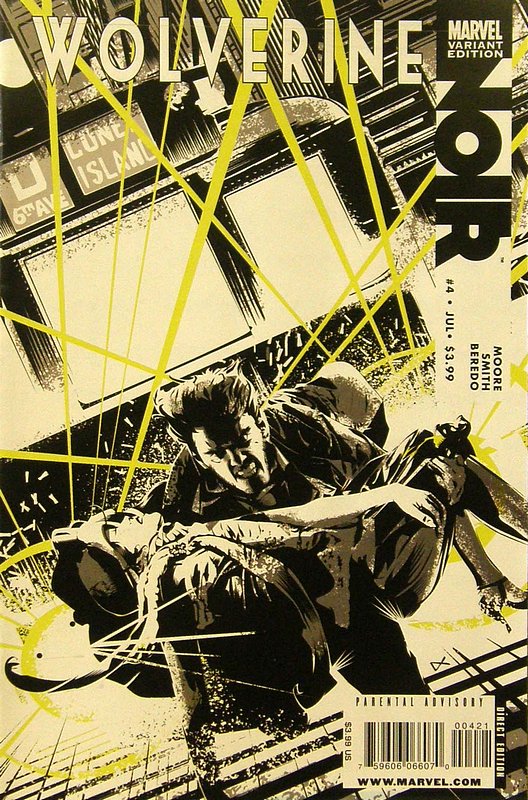 Cover of Wolverine: Noir (2009 Ltd) #4. One of 250,000 Vintage American Comics on sale from Krypton!