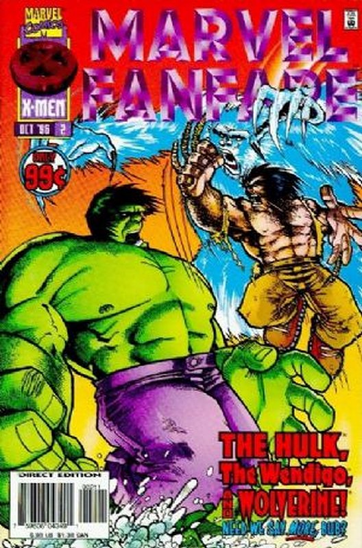 Cover of Marvel Fanfare (Vol 2) #2. One of 250,000 Vintage American Comics on sale from Krypton!