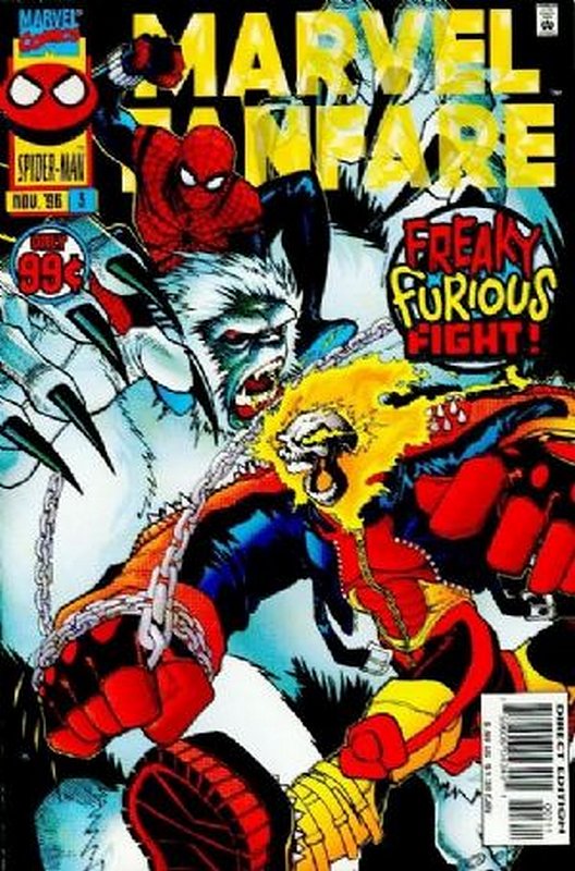 Cover of Marvel Fanfare (Vol 2) #3. One of 250,000 Vintage American Comics on sale from Krypton!