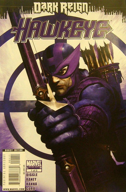 Cover of Dark Reign: Hawkeye (2009 Ltd) #1. One of 250,000 Vintage American Comics on sale from Krypton!