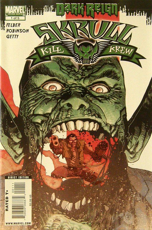 Cover of Skrull Kill Krew (2009 Ltd) #1. One of 250,000 Vintage American Comics on sale from Krypton!