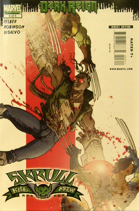 Cover of Skrull Kill Krew (2009 Ltd) #3. One of 250,000 Vintage American Comics on sale from Krypton!
