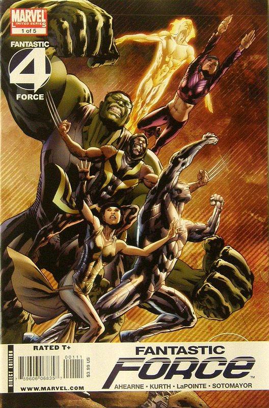 Cover of Fantastic Force (2009 Ltd) #1. One of 250,000 Vintage American Comics on sale from Krypton!