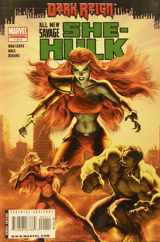 Cover of She-Hulk - The All New Savage (2009 Ltd) #1. One of 250,000 Vintage American Comics on sale from Krypton!