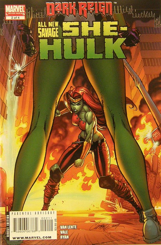 Cover of She-Hulk - The All New Savage (2009 Ltd) #2. One of 250,000 Vintage American Comics on sale from Krypton!