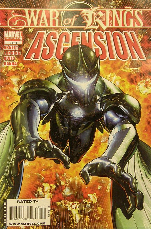 Cover of War of Kings: Ascension (2009 Ltd) #1. One of 250,000 Vintage American Comics on sale from Krypton!