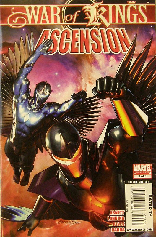 Cover of War of Kings: Ascension (2009 Ltd) #2. One of 250,000 Vintage American Comics on sale from Krypton!
