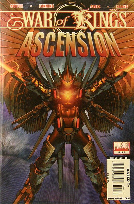 Cover of War of Kings: Ascension (2009 Ltd) #4. One of 250,000 Vintage American Comics on sale from Krypton!