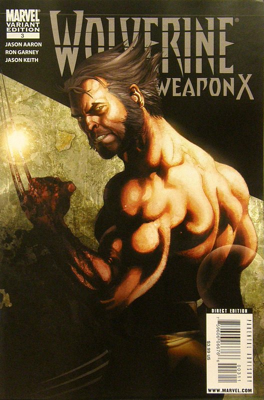 Cover of Wolverine: Weapon X (Vol 1) #3. One of 250,000 Vintage American Comics on sale from Krypton!